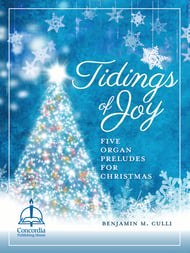 Tidings of Joy Organ sheet music cover Thumbnail